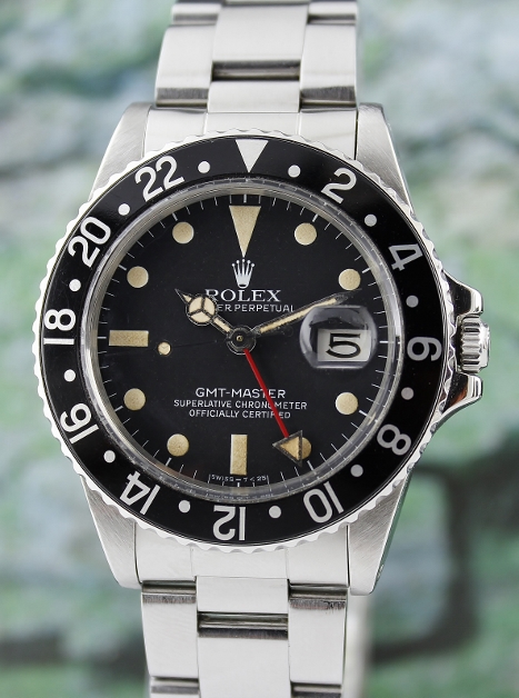 (image for) A ROLEX VINTAGE OYSTER PERPETUAL DATE / GMT-MASTER - 16750
